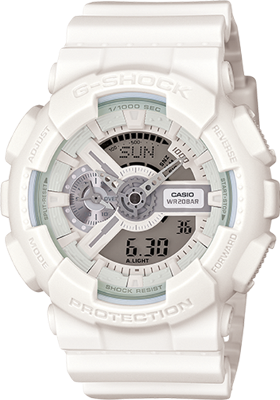 G shock cheap white colour watch